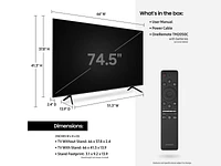 75" Class Q70T QLED 4K UHD HDR Smart TV (2020) TVs - QN75Q70TAFXZA | Samsung US