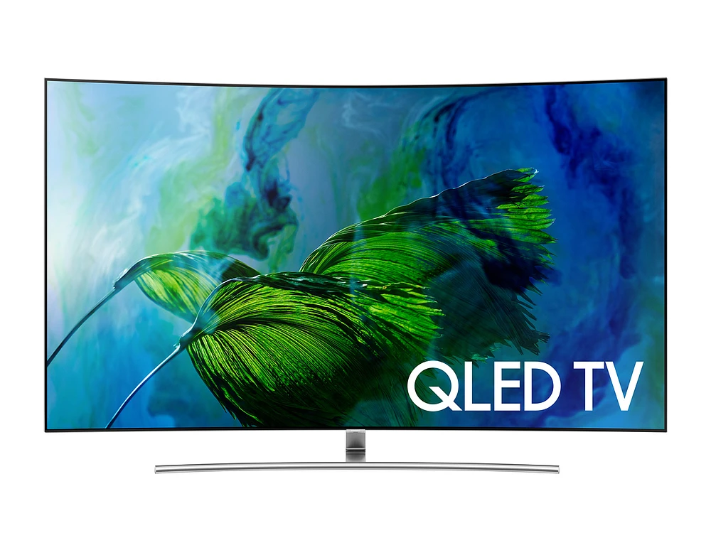 55" Class Q8C Curved QLED 4K TV TVs - QN55Q8CAMFXZA | Samsung US