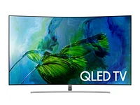 55" Class Q8C Curved QLED 4K TV TVs - QN55Q8CAMFXZA | Samsung US