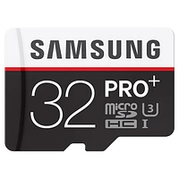 Micro SD PRO+ 32GB Memory Card w/ Adapter Memory & Storage - MB-MD32DA/AM | Samsung US