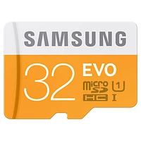 MicroSDHC 32GB EVO Memory Card with Adapter Memory & Storage - MB-MP32DA/AM | Samsung US