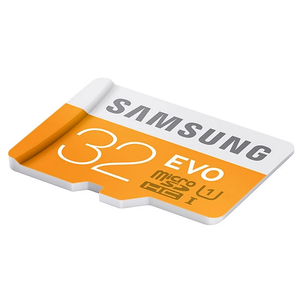 MicroSDHC 32GB EVO Memory Card with Adapter Memory & Storage - MB-MP32DA/AM | Samsung US