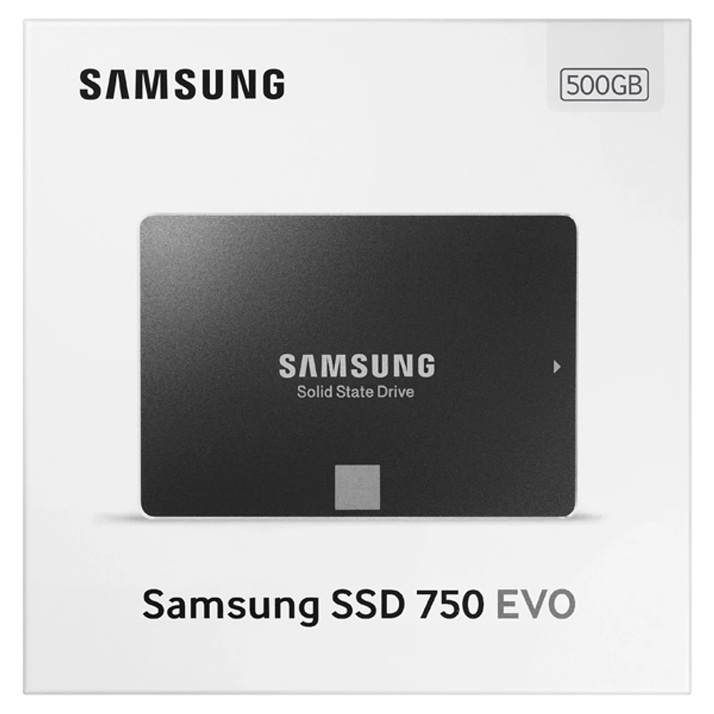 SSD 750 EVO 2.5” SATA 500GB Memory & Storage - MZ-750500BW | Samsung US