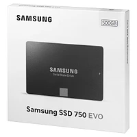 SSD 750 EVO 2.5” SATA 500GB Memory & Storage - MZ-750500BW | Samsung US