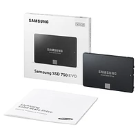 SSD 750 EVO 2.5” SATA 500GB Memory & Storage - MZ-750500BW | Samsung US