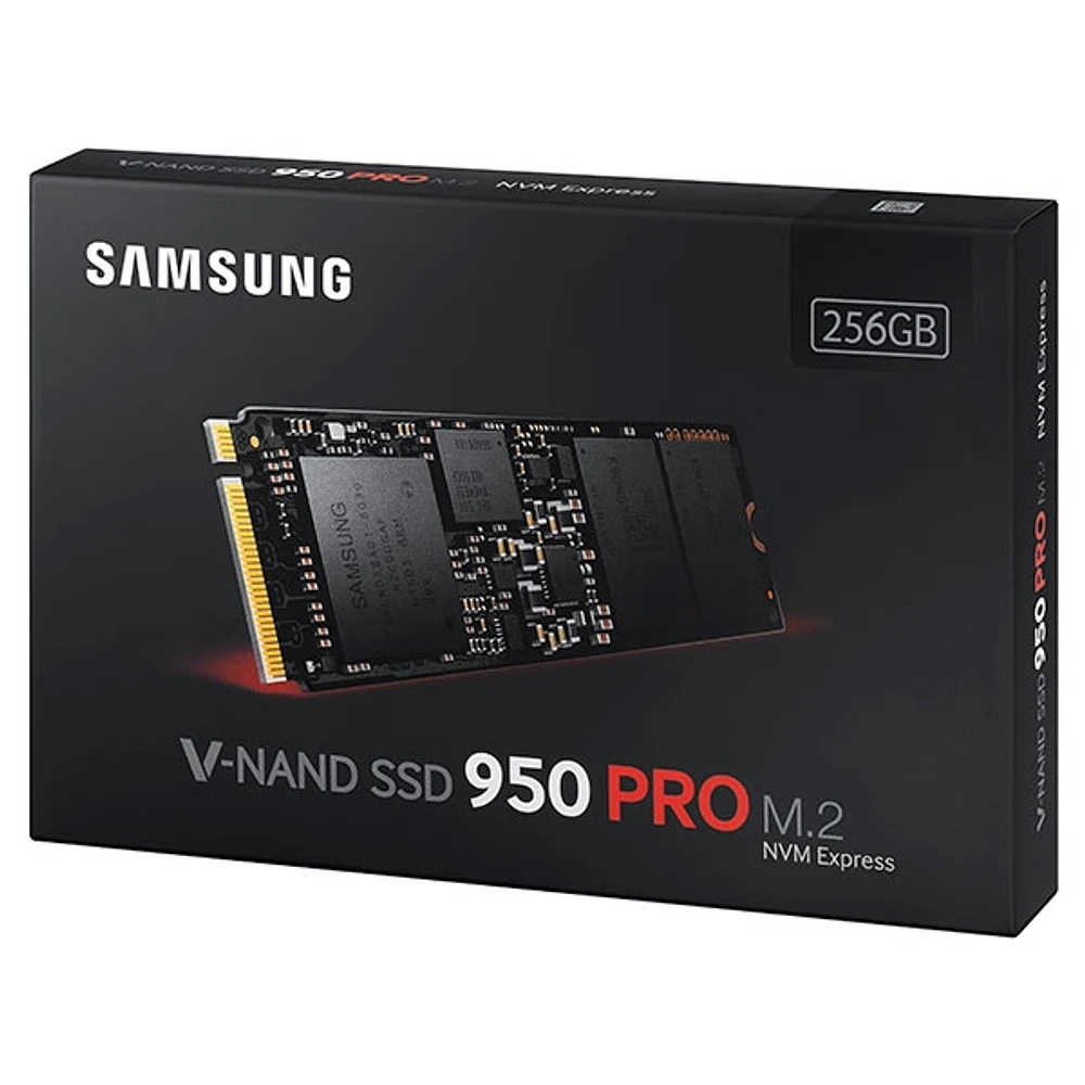 SSD 950 PRO NVMe 256GB Memory & Storage - MZ-V5P256BW | Samsung US