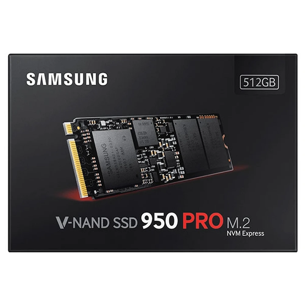 SSD 950 PRO NVMe 512GB Memory & Storage - MZ-V5P512BW | Samsung US