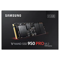 SSD 950 PRO NVMe 512GB Memory & Storage - MZ-V5P512BW | Samsung US