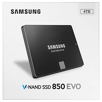 SSD 850 EVO 2.5" SATA III 4TB Memory & Storage - MZ-75E4T0B/AM | Samsung US