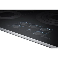 NZ36K7570RS/AA | 36" Smart Electric Cooktop with Sync Elements in Stainless Steel | Samsung Business US