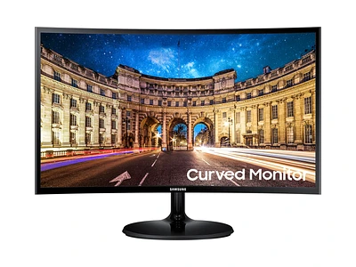 24" CF396 Curved LED Monitor Monitors - LC24F396FHNXZA | Samsung US