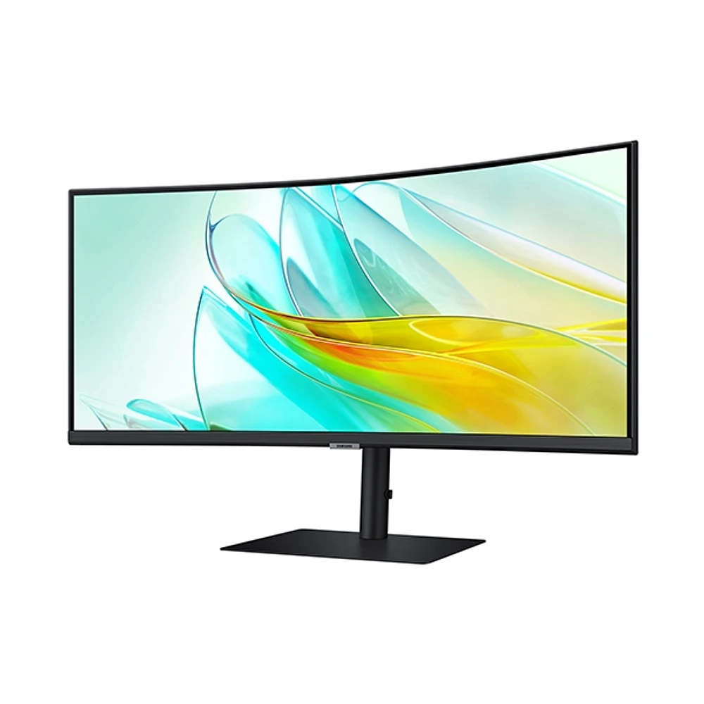 34" ViewFinity S65UC Ultra-WQHD 100Hz AMD FreeSync™ HDR10 KVM Switch Speakers with USB-C Curved Monitor (3-Year Warranty) | Samsung Business