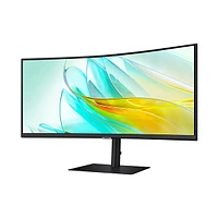 34" ViewFinity S65UC Ultra-WQHD 100Hz AMD FreeSync™ HDR10 KVM Switch Speakers with USB-C Curved Monitor (3-Year Warranty) | Samsung Business