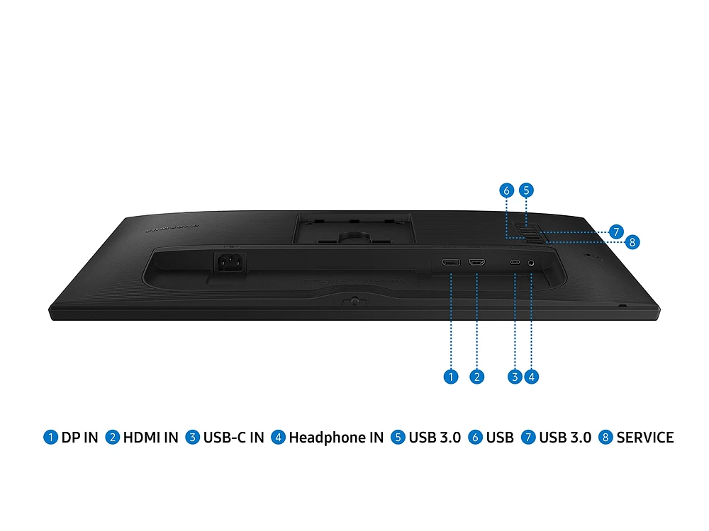 24" Flat Monitor With USB type-C | Samsung Business US