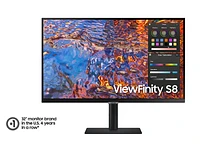 32" S80PB Series ViewFinity UHD 4K Monitor 3 Year Warranty | Samsung Business US