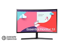 24" S36C 1800R 75Hz AMD FreeSync™ Curved Monitor | Samsung US