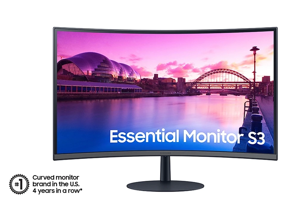 LS27C394EANXGO | 27" S39C FHD 75Hz Curved Monitor with 3-Year Warranty | Samsung Business US