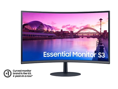 LS27C394EANXGO | 27" S39C FHD 75Hz Curved Monitor with 3-Year Warranty | Samsung Business US