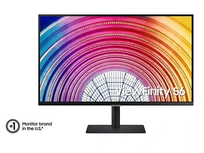 24" S60UA ViewFinity QHD AMD FreeSync™ HDR10 with USB-C TCO Certified Monitor Monitors - LS24A608UCNXGO | Samsung US