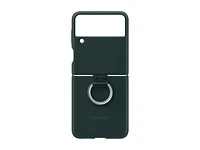 EF-PF711TGEGUS | Galaxy Z Flip3 5G Silicone Cover with Ring, Green | Samsung Business US