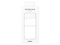 Galaxy Z Flip4 Slim Clear Cover Mobile Accessories - EF-QF721CTEGUS | Samsung US