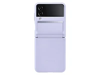 Galaxy Z Flip4 Flap Leather Cover Serene Purple Mobile Accessories - EF-VF721LLEGUS | Samsung US