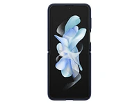 Galaxy Z Flip4 Silicone Cover with Ring Navy Mobile Accessories - EF-PF721TNEGUS | Samsung US