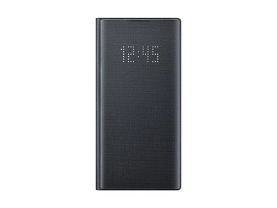 Galaxy Note10 LED Wallet Cover, Black Mobile Accessories - EF-NN970PBEGUS | Samsung US