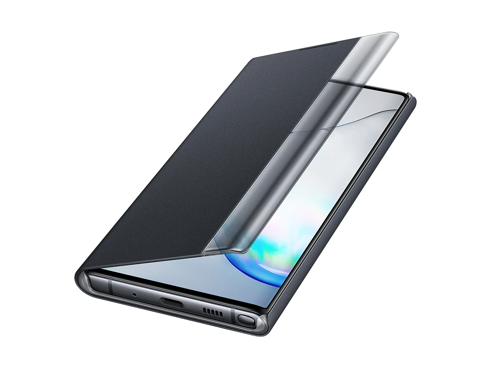 Galaxy Note10 S-View Flip Cover, Black  Mobile Accessories - EF-ZN970CBEGUS | Samsung US