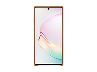 Galaxy Note10+ Leather Back Cover, Tan Mobile Accessories - EF-VN975LAEGUS | Samsung US