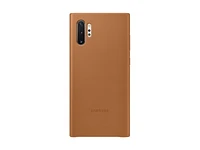 Galaxy Note10+ Leather Back Cover, Tan Mobile Accessories - EF-VN975LAEGUS | Samsung US