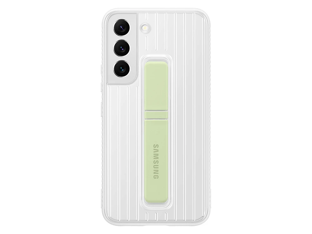 Galaxy S22 Protective Standing Cover, White Mobile Accessories - EF-RS901CWEGUS | Samsung US