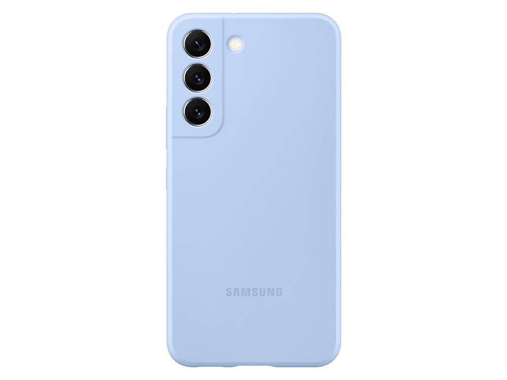 Galaxy S22 Silicone Cover, Arctic Blue Mobile Accessories - EF-PS901TLEGUS | Samsung US