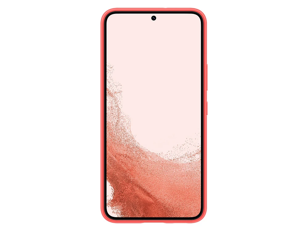 Galaxy S22 Silicone Cover, Glow Red Mobile Accessories - EF-PS901TPEGUS | Samsung US