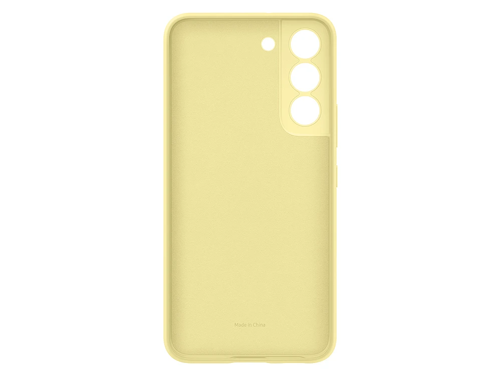 Galaxy S22 Silicone Cover, Butter Yellow Mobile Accessories - EF-PS901TYEGUS | Samsung US