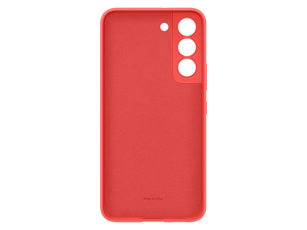 Galaxy S22 Silicone Cover, Glow Red Mobile Accessories - EF-PS901TPEGUS | Samsung US