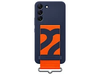 Galaxy S22 Silicone Cover with Strap, Navy Mobile Accessories - EF-GS901TNEGUS | Samsung US