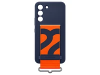 Galaxy S22 Silicone Cover with Strap, Navy Mobile Accessories - EF-GS901TNEGUS | Samsung US