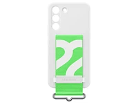 Galaxy S22 Silicone Cover with Strap,White Mobile Accessories - EF-GS901TWEGUS | Samsung US