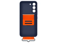 Galaxy S22 Silicone Cover with Strap, Navy Mobile Accessories - EF-GS901TNEGUS | Samsung US