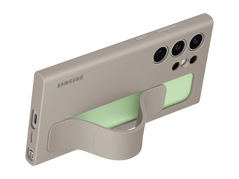 Galaxy S24 Ultra Standing Grip Case, Taupe Mobile Accessories - EF-GS928CUEGUS | Samsung US