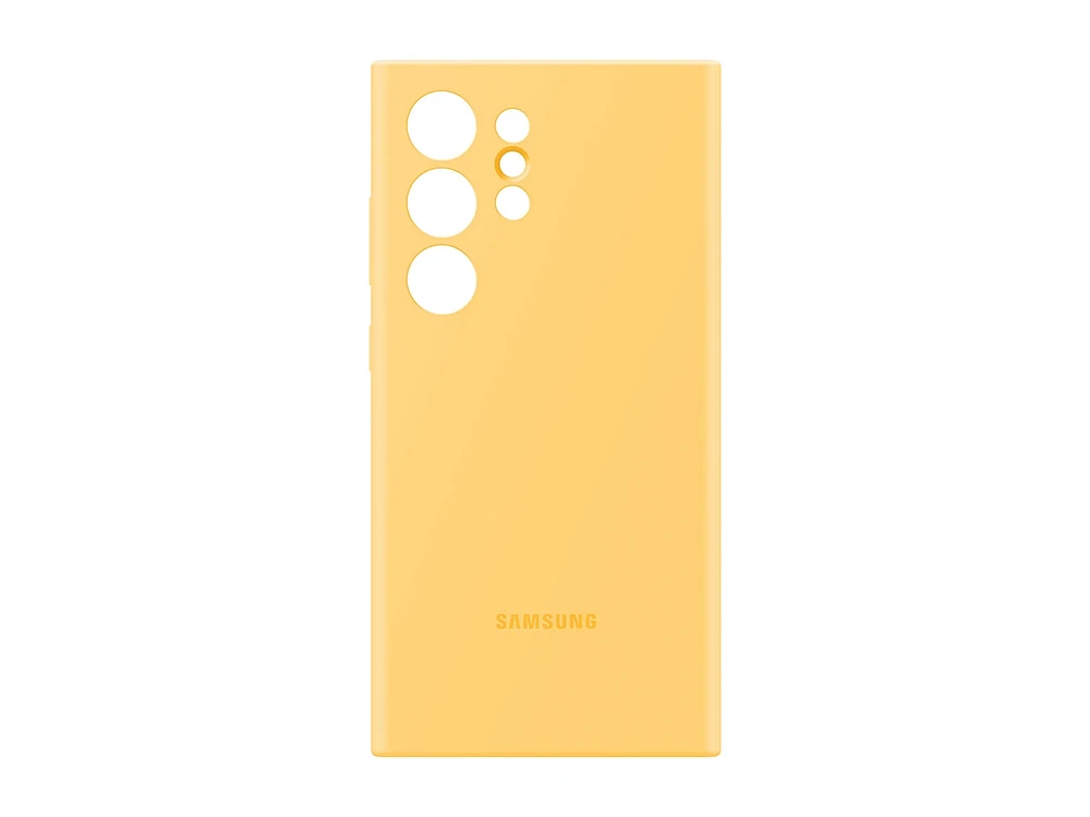 Galaxy S24 Ultra Silicone Case, Yellow Mobile Accessories - EF-PS928TYEGUS | Samsung US