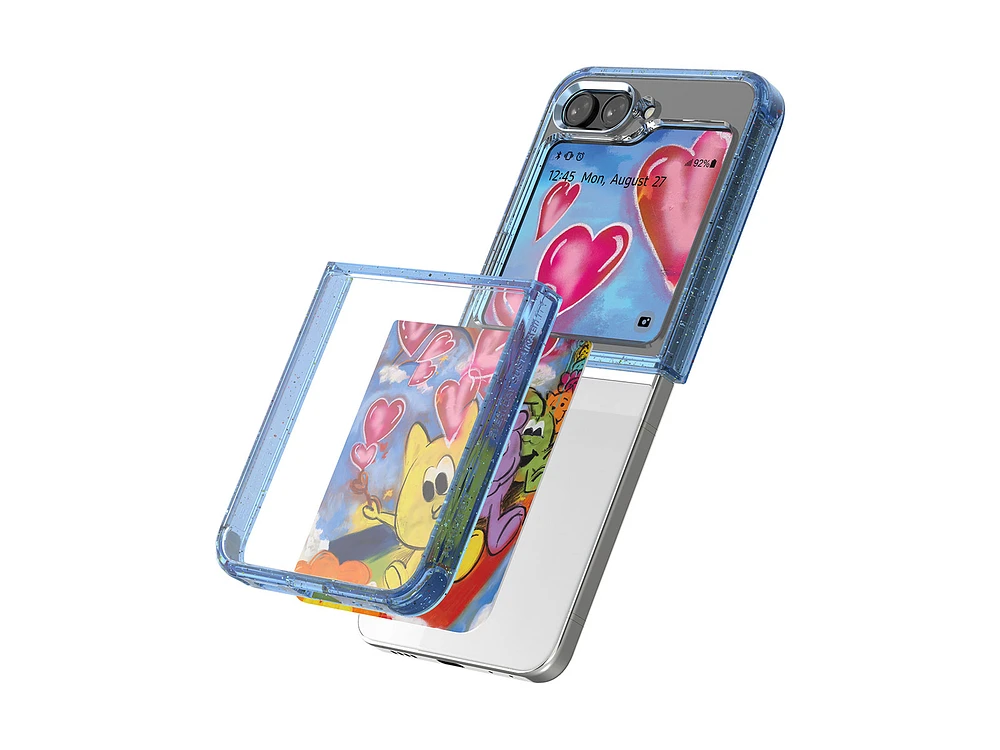 Artist Collection Suit Case for Galaxy Z Flip5 Mobile Accessories - GP-FPF731SBFWU | Samsung US