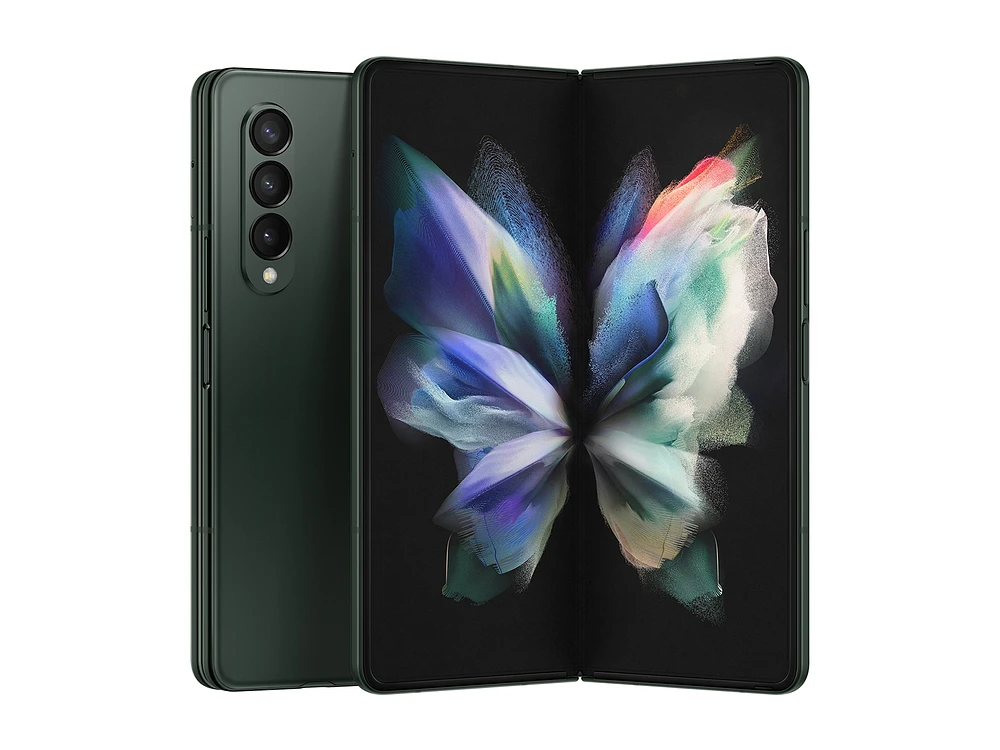 SM-F926UZGAXAA | Galaxy Z Fold3 5G 256GB (Unlocked) Phantom Green | Samsung Business US