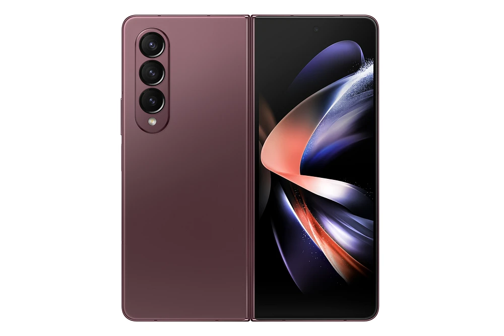 SM-F936UDRAXAA | Galaxy Z Fold4 256GB (Unlocked) Burgundy | Samsung Business US