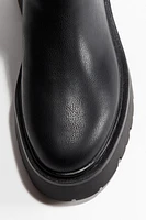 Warm-Lined Chelsea Boots