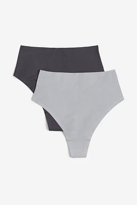 Lot de 2 culottes Thong Invisible