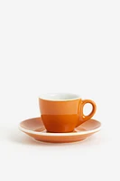 Espresso Cup and Saucer