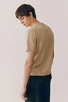 Regular-Fit Knit T-Shirt