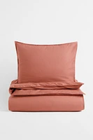 Washed Cotton Duvet Cover Set